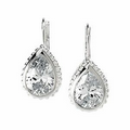 Sterling Silver Cubic Zirconia Earrings